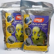 تصویر غذای مخصوص مرغ عشق توکان ۲۰۰ گرم 