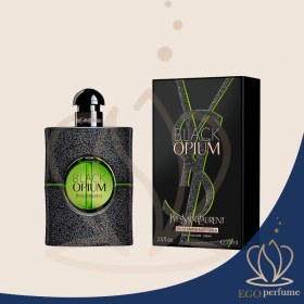 تصویر عطر ادکلن بلک اوپیوم ایلیسیت گرین (ایو سن لورن) زنانه | Black opium Illicit Green 