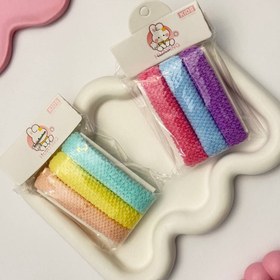 تصویر کش حوله ای رنگی 