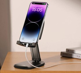 تصویر پایه نگهدارنده گوشی موبایل و تبلت جوی روم مدل JR-ZS371 Joyroom wireless charger dock model JR-WQW01