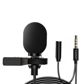 تصویر میکروفن یقه ای ارلدام EARLDOM مدل E38 ا Earldom E38 collar microphone Earldom E38 collar microphone
