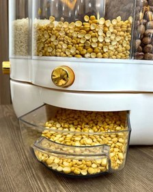 تصویر جاحبوباتی ۶ خانه چرخشی اکرولیک فشرده 