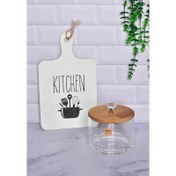 تصویر شکلات خوری لیمون مدل 2178 با درب چوبی یک عدد 