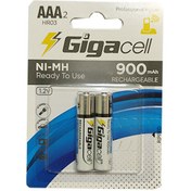 تصویر باتری شارژی نیم قلمی 900Aگیگاسل 