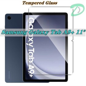 تصویر گلس تبلت سامسونگ Tab A9+ (5G) 11 inch SM-X216 از نوع شیشه ای تمام صفحه 