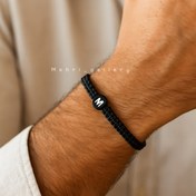 تصویر دستبند بافت حرف انگلیسی 