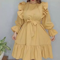 تصویر پیراهن کایلین سایز ۱ تا ۳ رنگ‌های قرمز و آبی و مشکی و سفید 