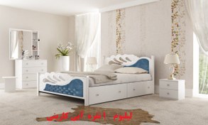 تصویر تخت خواب دونفره مدل لیلیوم برند آغاج سایز 200×160 