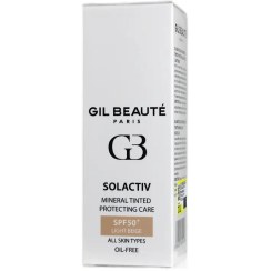 تصویر کرم ضد آفتاب رنگی ژیل بوته SPF 50 مدل 01 ‌مناسب برای انواع پوست حجم 40 میلی‌لیتر Gill Bute colored sunscreen SPF 50, model 01, suitable for all skin types, volume 40 ml