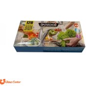تصویر کیسه فریزر بزرگ دارکوب 120 عددی Darkoob large freezer bag 120 pieces