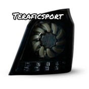 تصویر خطر پراید 111 طرح فراری 2 عددی تمام دودی 