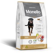 تصویر غذا خشک توله سگ مونلو تشویقی دار با طعم مرغ _ Monello Puppy Dog Food With Chicken وزن 15 کیلوگرم مونلی سگ