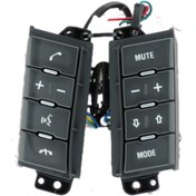 تصویر کلید کنترل صدا روی فرمان پژو پارس و سمند 