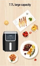 تصویر سرخ کن 7.7 لیتری بیسمارک مدل BM3554 ا bismark BM3554 airfryer bismark BM3554 airfryer