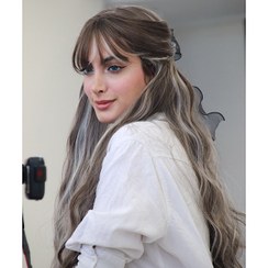 تصویر کلاهگیس مدل باربی 