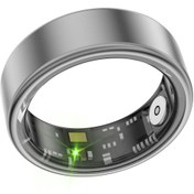 تصویر حلقه یا انگشتر هوشمند آلومینیوم آلیاژی ضد آب مدلSR06+شارژر باکس Smart Ring Sr06 aluminum allay