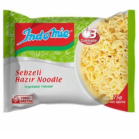 تصویر نودل ایندومی Indomie Sebzeli با طعم سبزیجات 75 گرم 