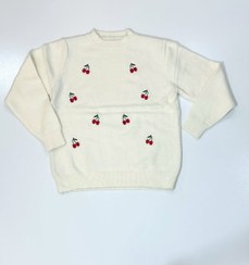 تصویر بافت گیلاس گلدوزی شده سایز ۴۴ 