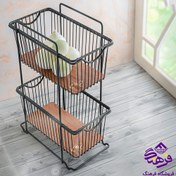 تصویر جاپيازي پیشتاز کاوه مانا مستطيل مشکي 2طبقه 