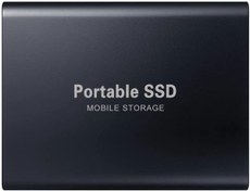 تصویر درایو مدل portable ssd002 حالت جامد اکسترنال قابل حمل SSD 2 ترابایت، حافظه اکسترنال SSD قابل حمل با پورت USB3.1 نوع C، دو2 ترابایت 