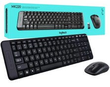 تصویر ست ماوس و کیبورد لاجيتک MK220 بی سيم Mouse and Keyboard Logitech MK220 Wireless