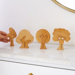 تصویر درخت چوبی پازلی (فیکا کیدز) 