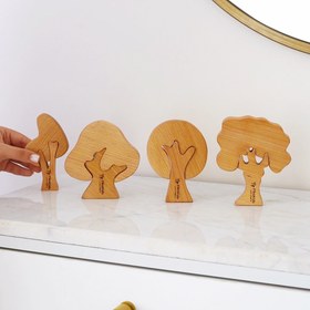 تصویر درخت چوبی پازلی (فیکا کیدز) 