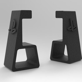 تصویر پایه نگهدارنده ps4 مدل mini - ABS / مشکی ps4 holder