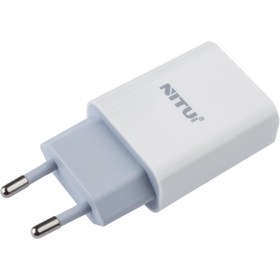 تصویر شارژر دیواری نیتو (Nitu) مدل NT-TC66 همراه با کابل MicroUsb 