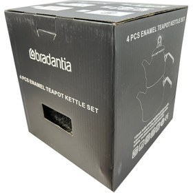 تصویر کتری و قوری لعابی برادانتیا مدل B3 ظرفیت ۲.۵ لیتر 