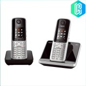 تصویر گوشی تلفن بی سیم گیگاست مدل S810 Duo Gigaset S810 Duo Wireless Phone