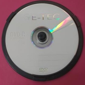 تصویر DVD خام بسته 5 عددی E-TEC 