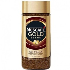 تصویر قهوه فوری نسکافه گلد 200 گرمی Nescafe gold coffee 200gr