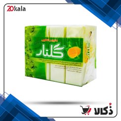 تصویر صابون رختشویی گلنار با رایحه لیمو - حجم 160گ بسته 4 عددی 