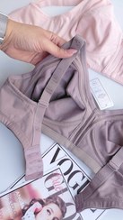 تصویر سوتین ایزابلا نخی کاپ پرسی بدون فنر Izabella Cotton Molded Wireless Bra