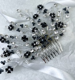 تصویر ریسه مو مشکی 