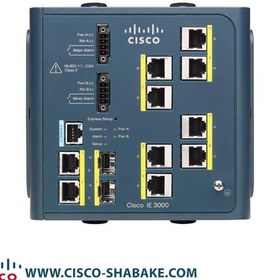 تصویر سوئیچ صنعتی سیسکو IE-3000-8TC Cisco IE-3000-8TC-E Industrial Switch