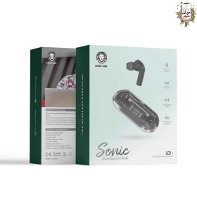 تصویر هندزفری بلوتوثی گرین لاین مدل SONIC Green Sonic Wireless Earbuds