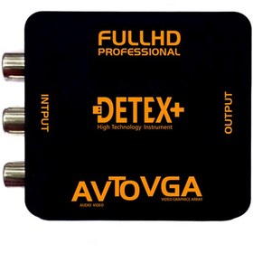 تصویر تبدیل Detex+ VGA to AV Detex+ VGA to AV