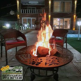 تصویر میز آتشدان 
