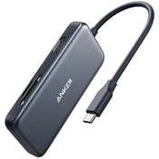 تصویر هاب ۵ پورت انکر مدل Anker PowerExpand USB-C A8334 | Anker PowerExpand USB-C A8334 