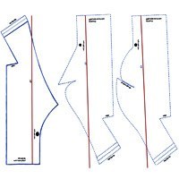 تصویر الگوی یقه 31 و 32 و 33 