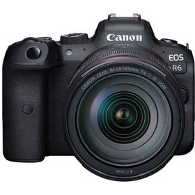 تصویر دوربین بدون آینه کانن EOS R6 + 24-105mm STM ا Canon EOS R6 Mirrorless Camera with 24-105mm STM Lens Canon EOS R6 Mirrorless Camera with 24-105mm STM Lens