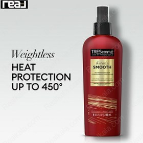 تصویر اسپری محافظ حرارت مدل کراتینه ترزمه حجم۲۳۶ میلی لیتر Keratin brake heat protection spray, volume 236 ml