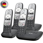 تصویر تلفن بی سیم گیگاست آلمان Gigaset A415A Gigaset A415A Quattro Cordless Phone with answering machine