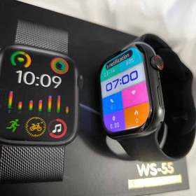 تصویر ساعت هوشمند طرح اپل واچ مدل WS-55 WS-55 Smartwatch