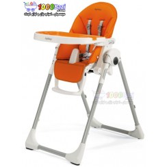 تصویر صندلی غذاخوری کودک طرح Zero نارنجی PegPerego 