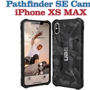 تصویر گارد ضد ضربه آیفون XS MAX طرح استتار مارک UAG 