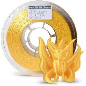 تصویر فیلامنت Silk PLA برند AZARIN -pla-silk-azarin