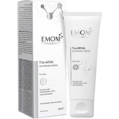 تصویر کرم ضد لک روز ترا وایت امونی حجم 50 میل Emoni Tra White Whitening Cream For Day 50ml